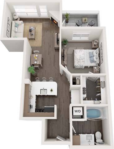 Floor Plan - A1J