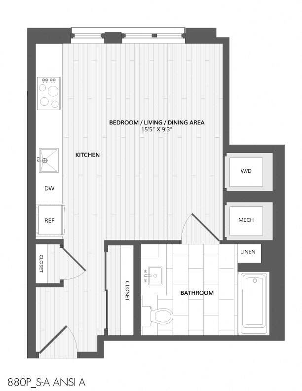 Floor Plan - Studio-S-A ANSI A_880 P