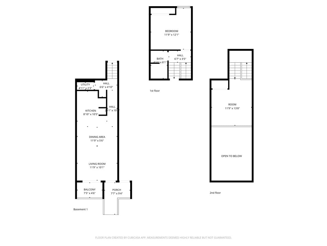 Floor Plan - 1 Bedroom Loft Updated