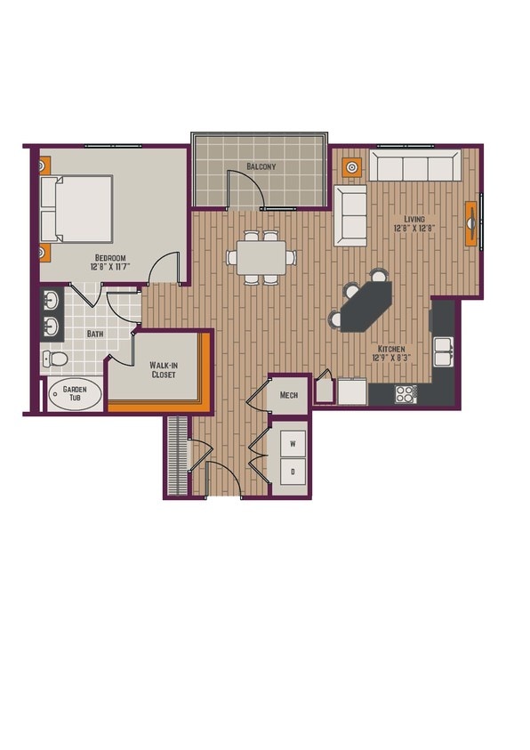 Floor Plan - 1MCa
