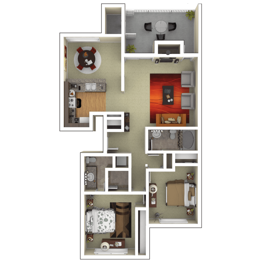 Floor Plan - Residence 5 Upgraded