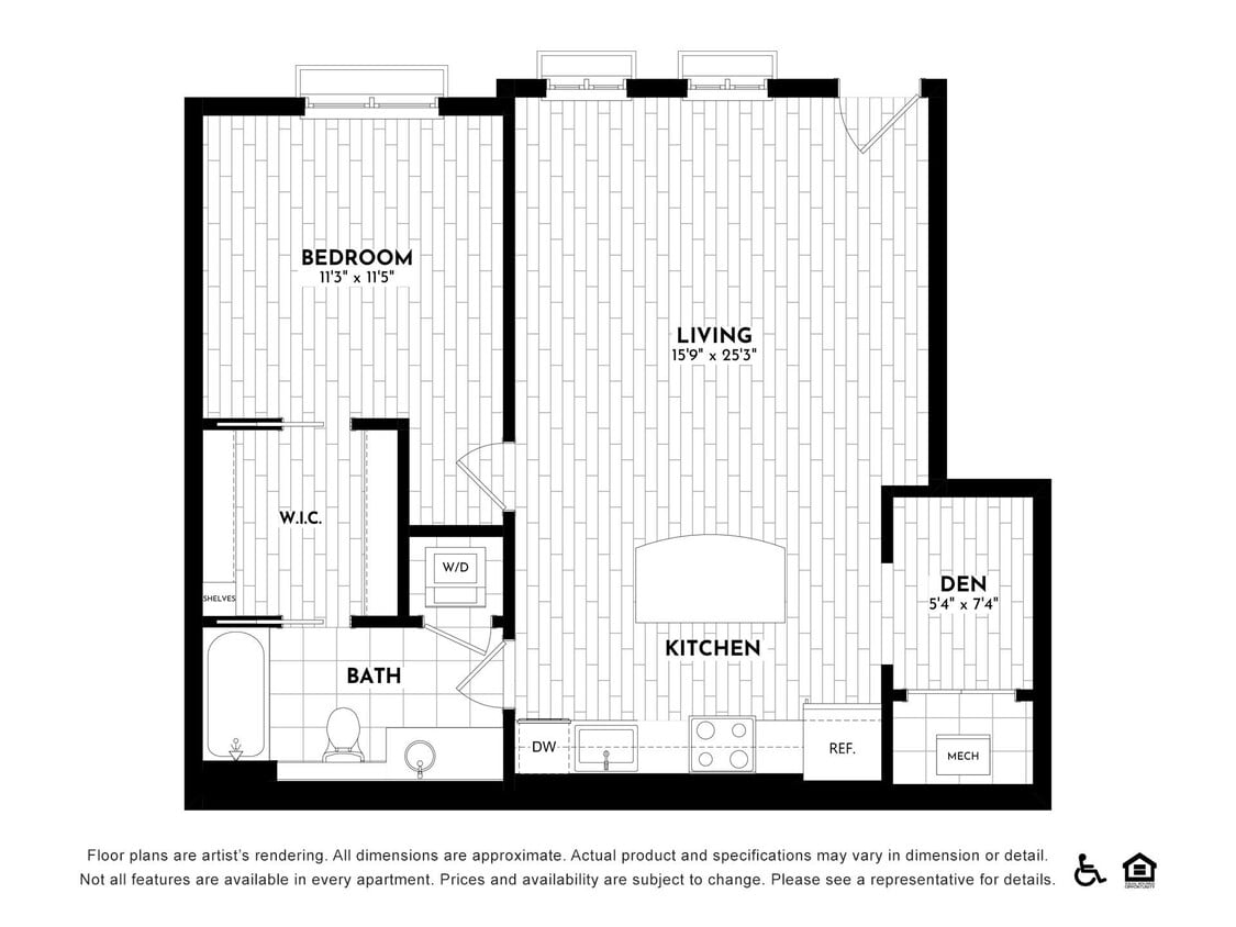 Floor Plan - Flat 111