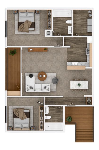 Floor Plan - 2B1B