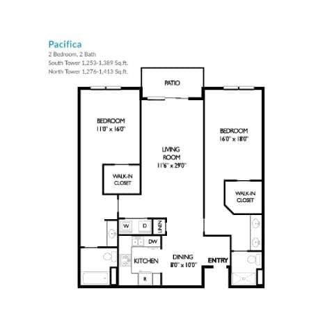 Floor Plan - Pacifica