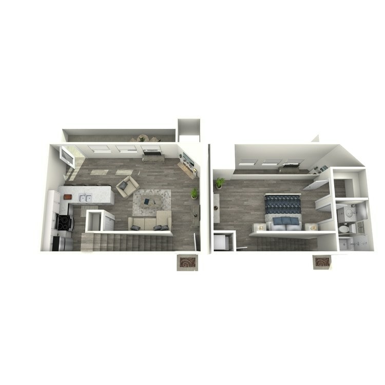 Coastline_1x1 737 sqft.jpg - 1x1 TH