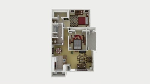 WIMBERLY - 2 Bed/1 Bath
