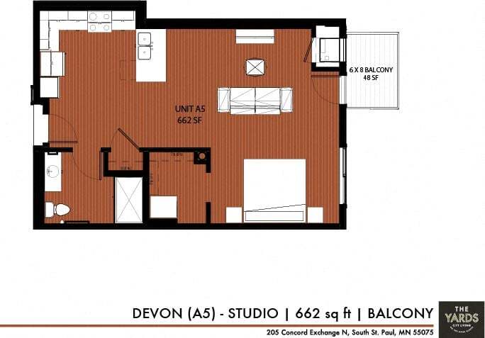 Floor Plan - Devon (A5)
