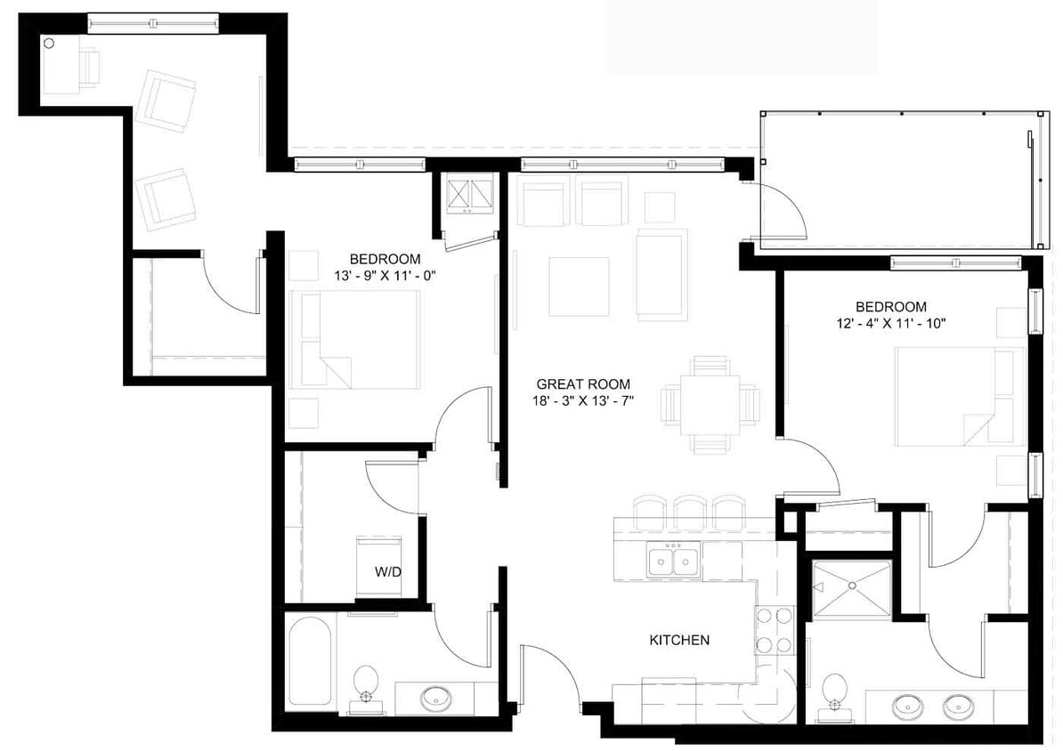 Floor Plan - The Denali L (C7-4)