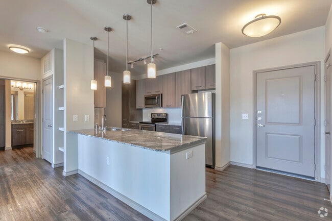 1BR, 1BA - 868 SF A5 - Kitchen - The Village at Lakefront