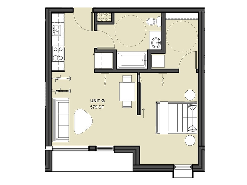 Floor Plan - Unit G