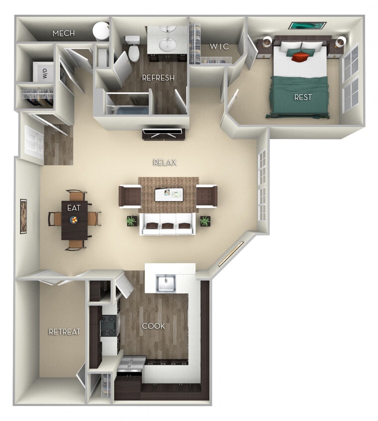 Floor Plan - Preston