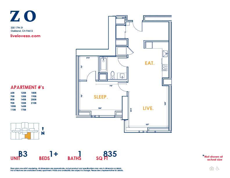 Floor Plan - B3