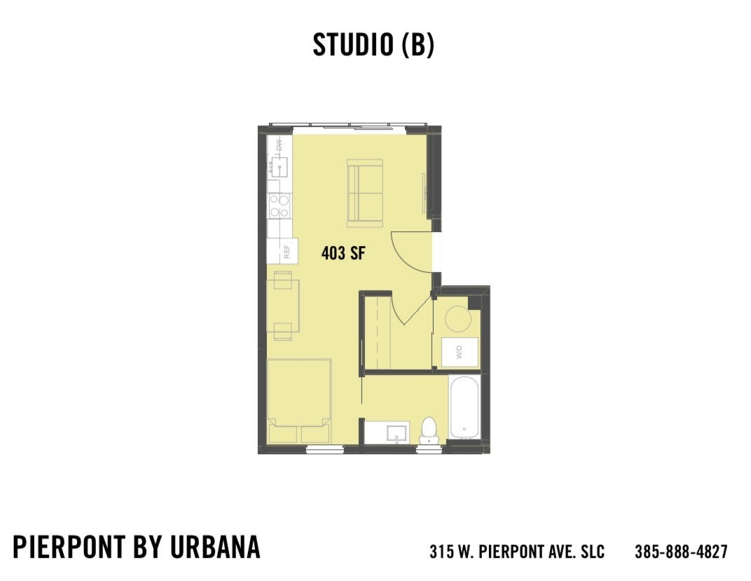 Floor Plan - STUDIO (B)