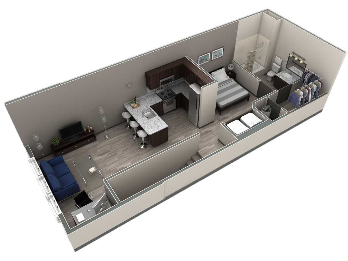 Floor Plan - Studio Grand Overlook