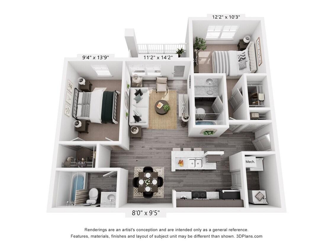 Floor Plan - The Polk