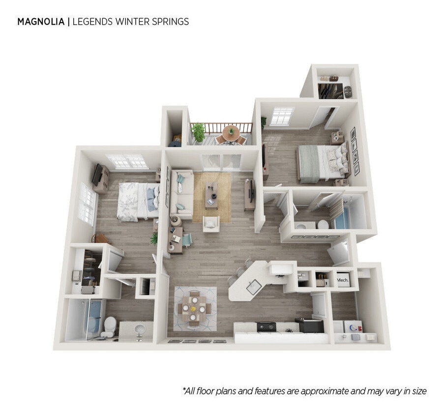 Floor Plan - Magnolia