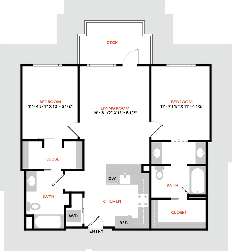 Floor Plan - Plan 2D