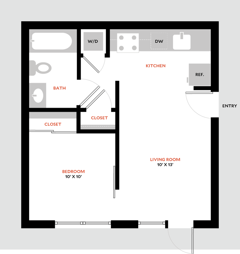 Floor Plan - Plan 1A
