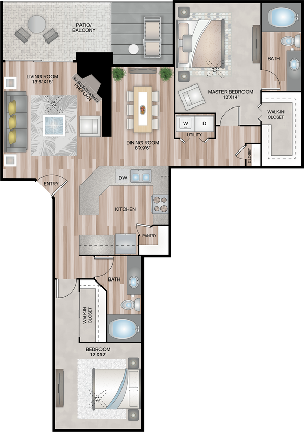 Floor Plan - Riviera