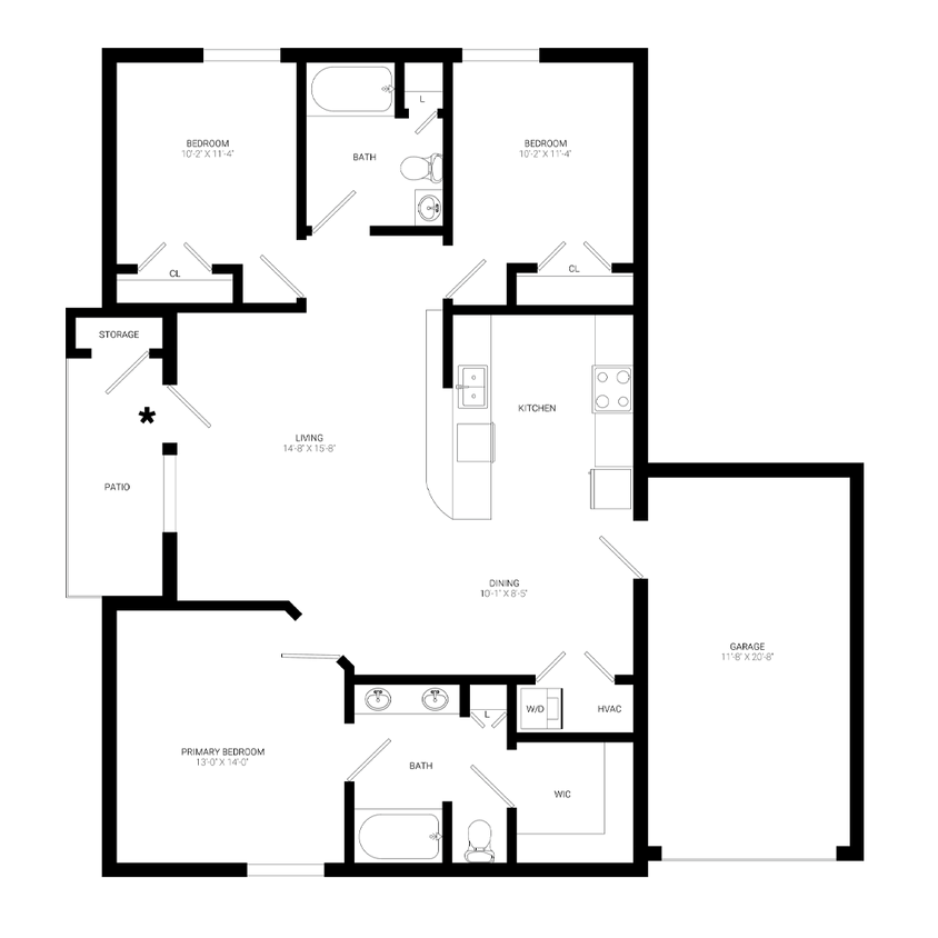 Floor Plan - Bigleaf