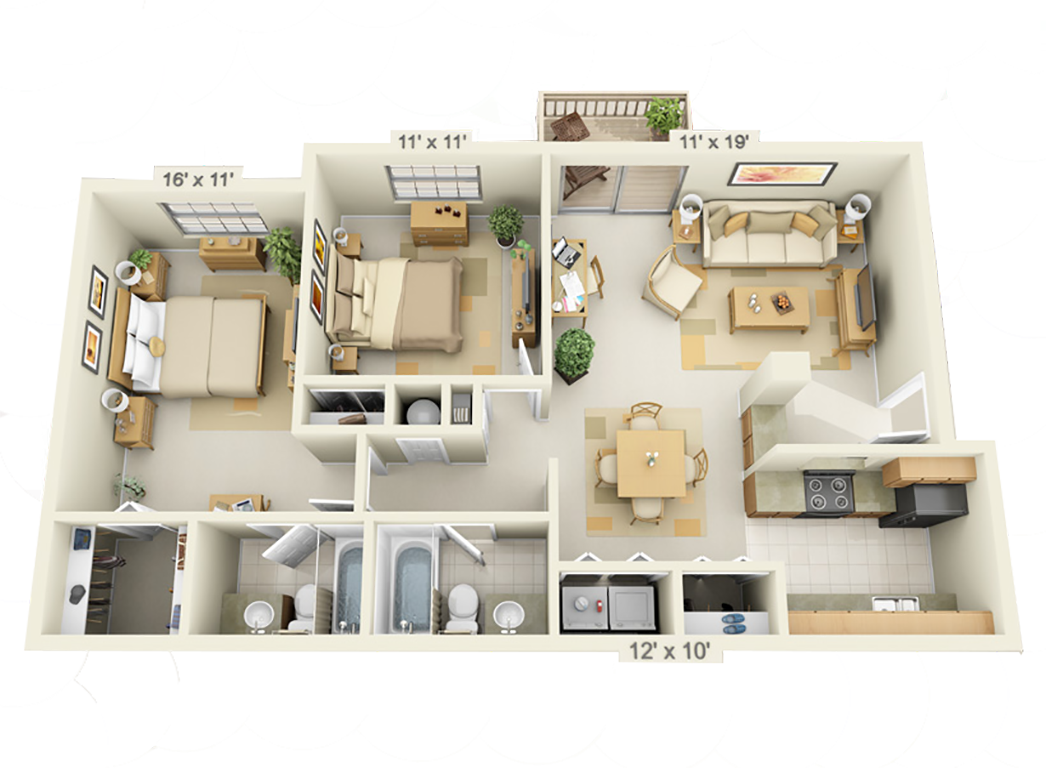 Floor Plan - Gardenia