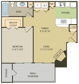 Floor Plan - A1- Trinity 