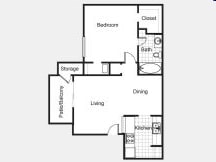 The Griffin - 1 Bed 1 Bath