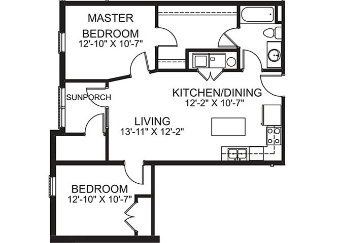 Floor Plan - The Primrose