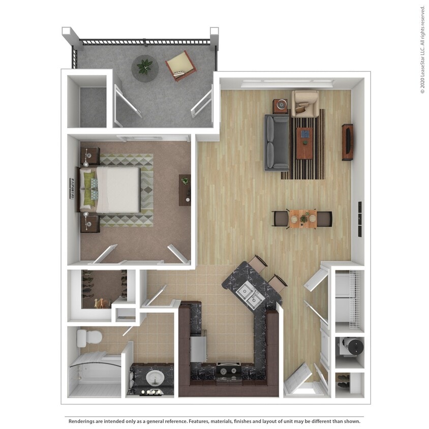 Floor Plan - 1B