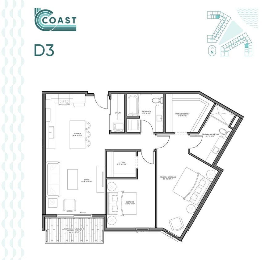Floor Plan - D3/D3*