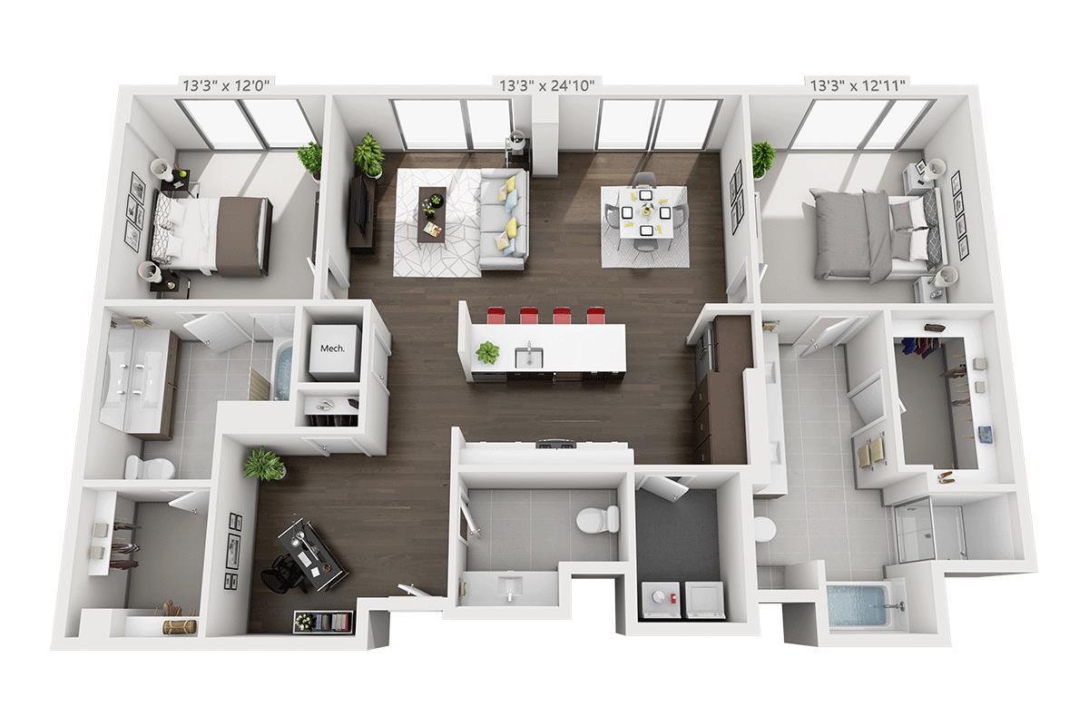 Floor Plan - B2F-PH