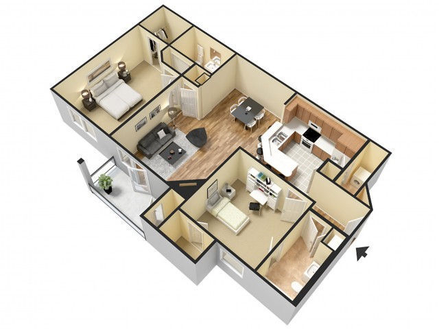 Floor Plan - The Austin