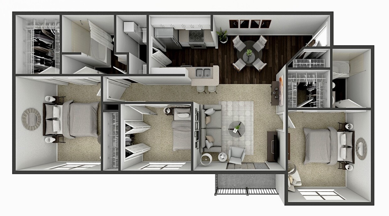 Floor Plan - 3x2 1138
