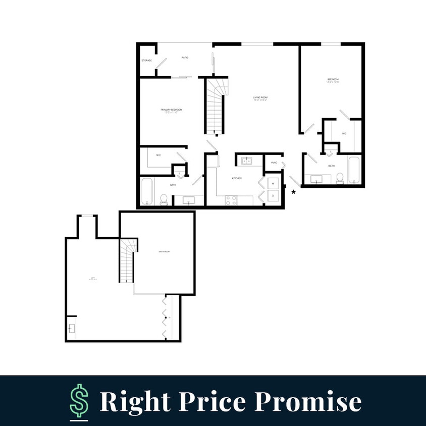 Floor Plan - The Escape