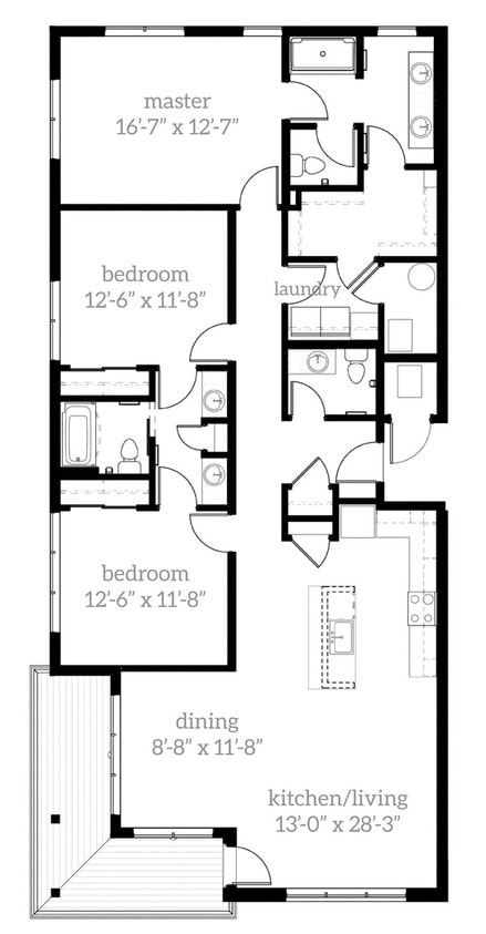Floor Plan - The Bailey