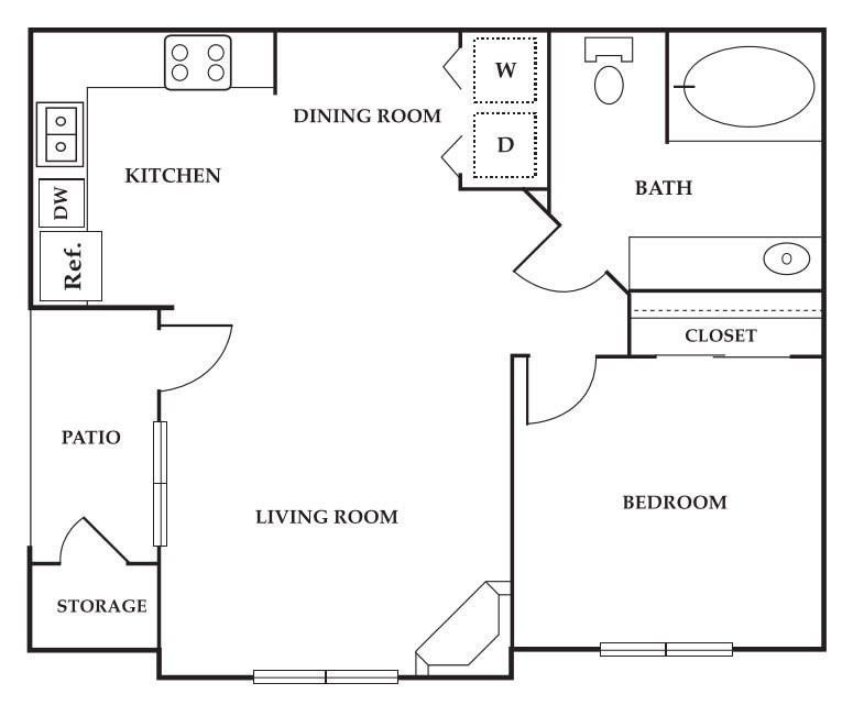 One Bedroom - One Bedroom