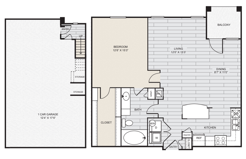Floor Plan - A4 Garage