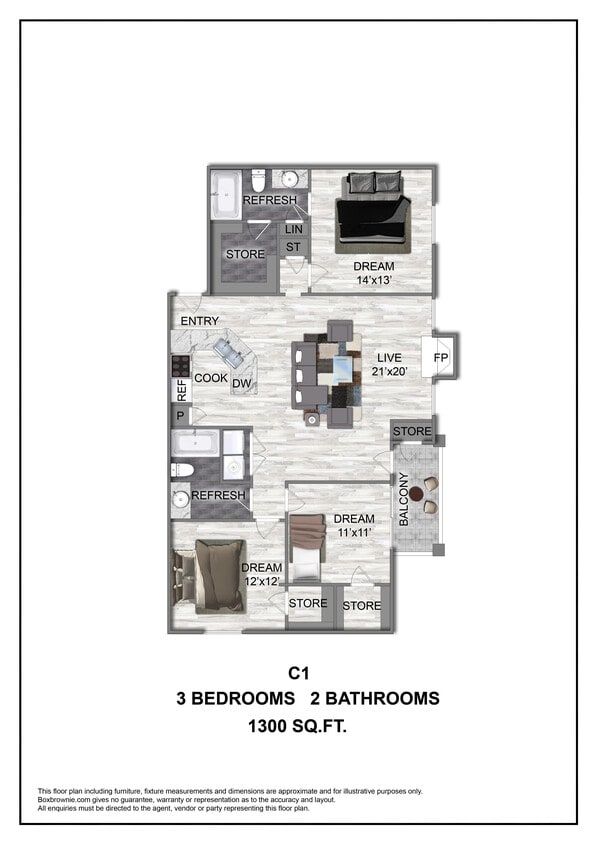 Floor Plan - C1