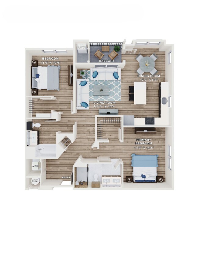 Floor Plan - Washington
