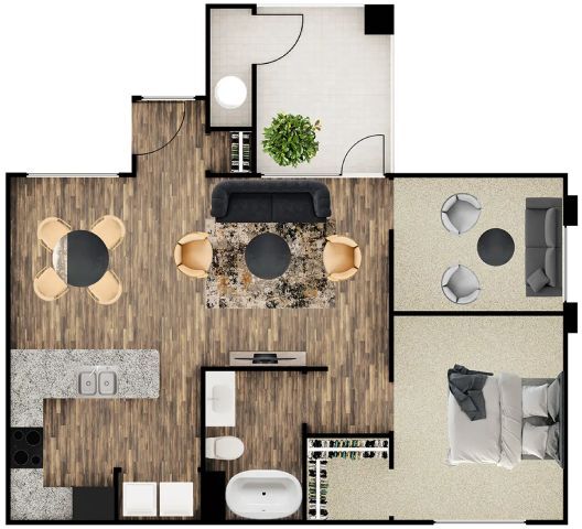 Floor Plan - Ocotillo w/ Den