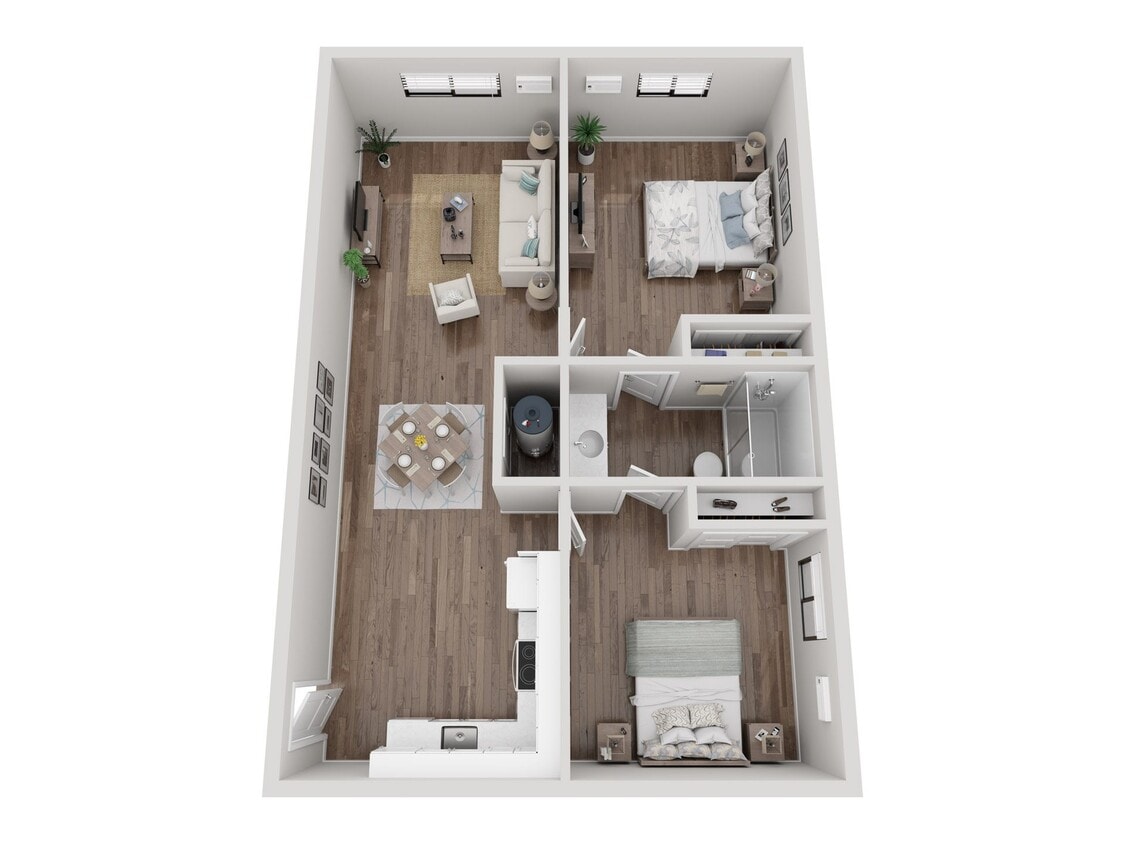 Floor Plan - 2 Bedroom