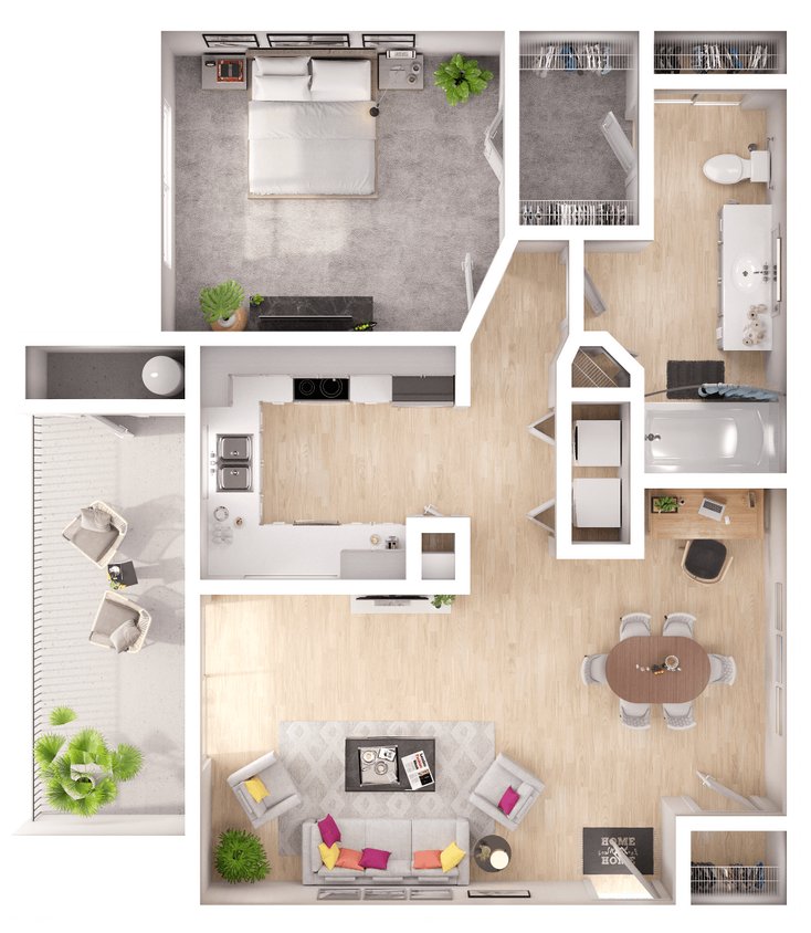 Floor Plan - A1B