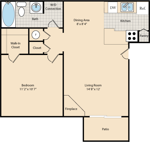 Floor Plan - The Ouray