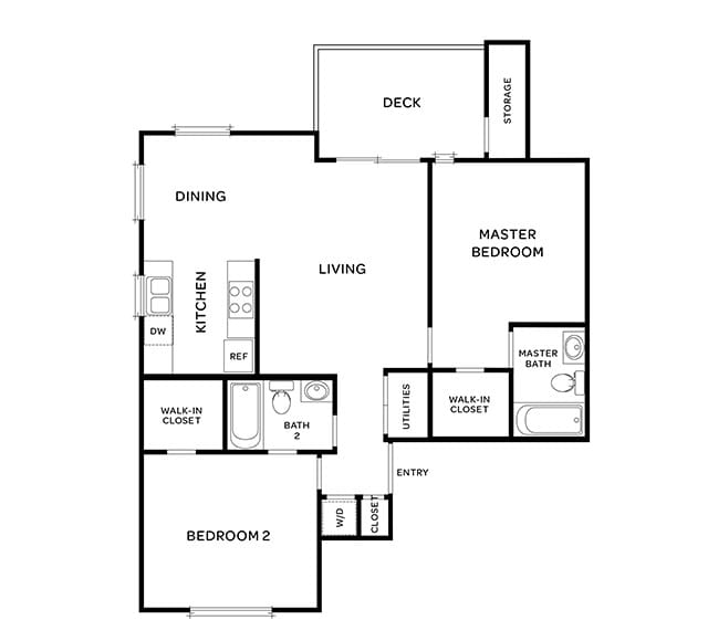 Floor Plan - Captain's Cabin
