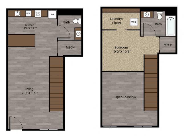 Floor Plan - Lexington II (Loft)
