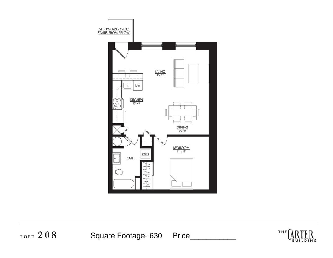 Floor Plan - Bank-208