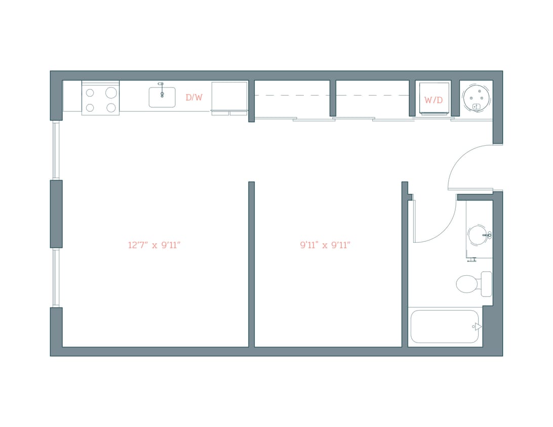 Floor Plan - The Platform_Unit S5