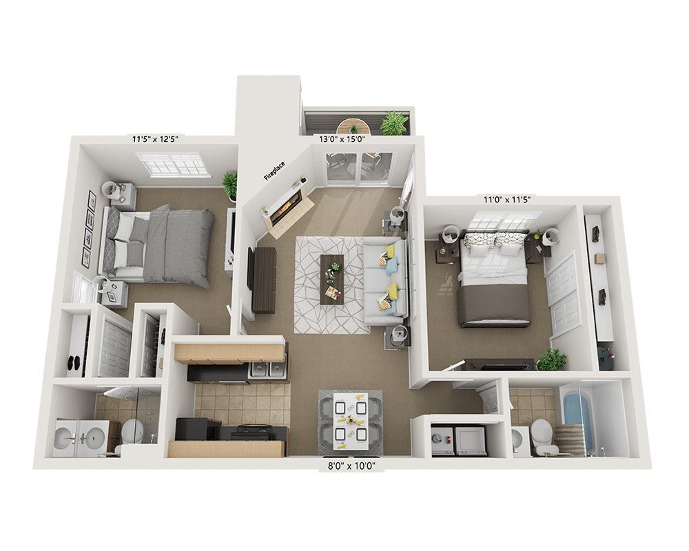 Floor Plan - Plan B2B