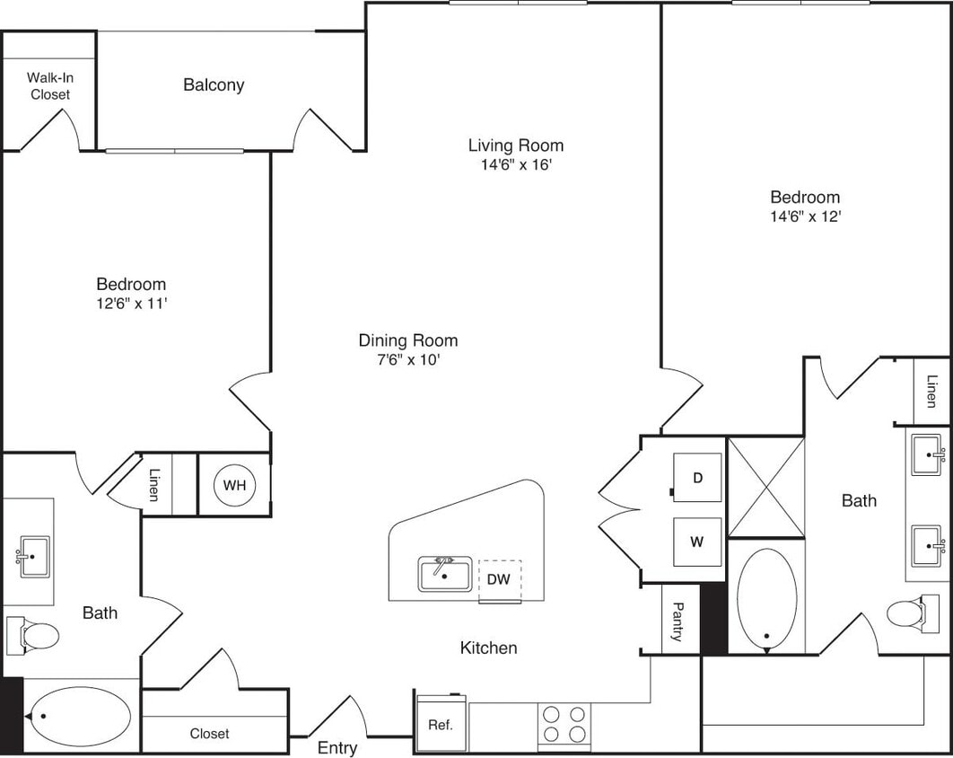 Floor Plan - The Lebanon