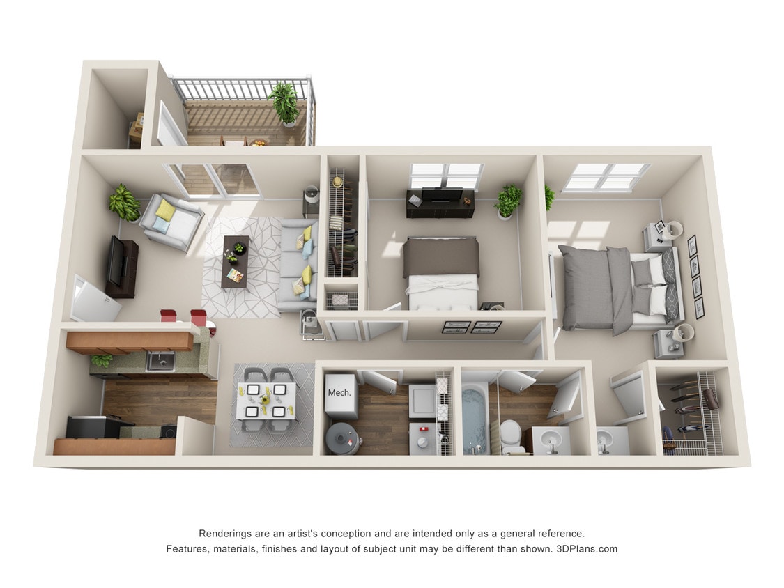 Floor Plan - Kentucky 2x1